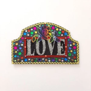 Porta Chaves Love - Artesanato e Personalizados