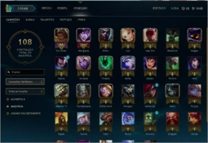 Conta Prata V - League of Legends LOL