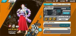 One Piece Bounty Rush Conta Top Shanks Red Yamato Akainu +RD OPBR