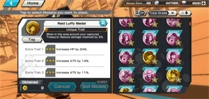 One Piece Bounty Rush Conta Top Shanks Red Yamato Akainu +RD OPBR