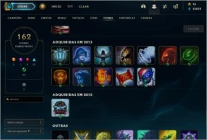 Conta League of Legends Unranked - Ícones 2012 LOL
