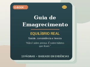 E-book guia de emagrecimento - eBooks
