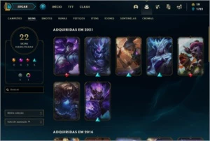 Morgana e Elise Vitoriosa Platina 1 - League of Legends LOL