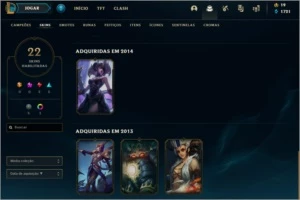 Morgana e Elise Vitoriosa Platina 1 - League of Legends LOL