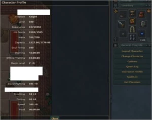 Vendo conta 4 chars 90d Voucher(121,100,100,69) Optional-PvP - Tibia