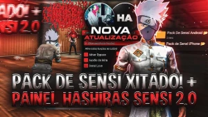 Painel Hashiras (100% HS 🍎🍎) + Brinde 🎁