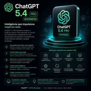 Chatgpt Pro 5.4 Business - Acesso Admin - Assinaturas e Premium