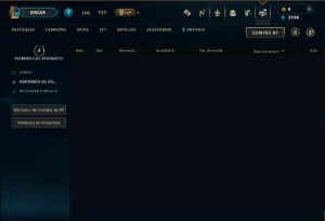 Unranked com 20 Champs e 10 Skins - League of Legends LOL