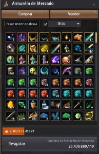 Conta Black Desert EndGame 759 de GS