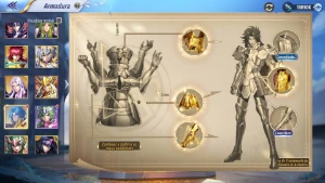 (A138) Tanatos / Kanon de Gêmeos Conta/ Alone Top   - Saint Seiya Awakening SSA