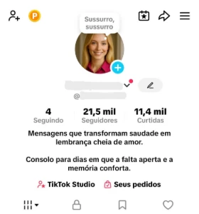 Conta Tiktok (Sem Shop) +21.500 Seguidores + Email - Redes Sociais