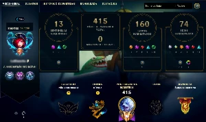 Conta de 2015 / Lv 247 / 3 Skin Ultimate / Sem Rank - League of Legends LOL