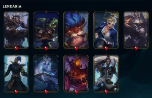 Conta de 2015 / Lv 247 / 3 Skin Ultimate / Sem Rank - League of Legends LOL