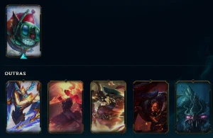 Conta de 2015 / Lv 247 / 3 Skin Ultimate / Sem Rank - League of Legends LOL