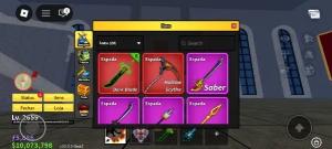 Conta Blox Fruits  Roblox 10 Frutas Permanentes