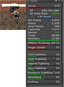 Paladin 380 Zunera - Tibia