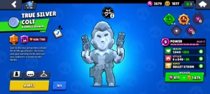 Conta com a Shelly Estelar do Brawl Stars, raríssima!