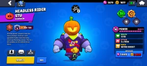 Conta com a Shelly Estelar do Brawl Stars, raríssima!