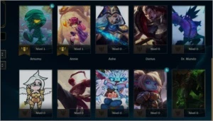 Conta LOL Diamante 4 70%winrate - League of Legends
