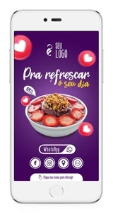 Cartão de visita Interativo com botões clicáveis e QR CODE - Serviços Digitais