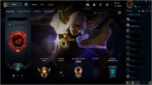 Conta gold 1/ 75 SKINS - League of Legends LOL