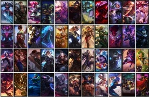 Conta prata 1 com 143 Champs e 153 Skins + 4 Vitoriosas - League of Legends LOL