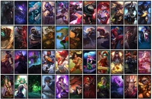 Conta prata 1 com 143 Champs e 153 Skins + 4 Vitoriosas - League of Legends LOL