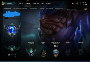 Conta lol platina 2 - League of Legends