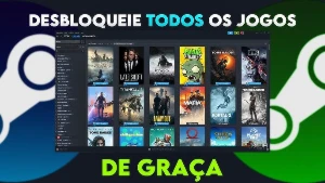 Como Baixar Qualquer Jogo PAGO na STEAM 100% FUNCIONAL