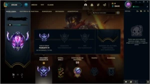 Conta LoL, Diamante lll 73 Pdls, 62% de WR - League of Legends