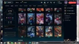 Conta League Of Legends Lol 350$ top