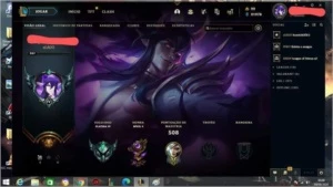 Conta League Of Legends Lol 350$ top
