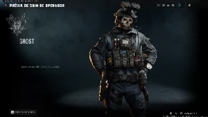 Conta Warzone com Skin Neymar e GHOST
