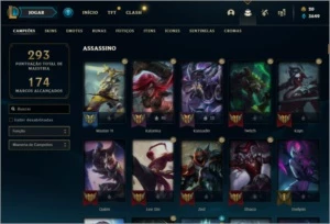 CONTA OURO 4 - League of Legends LOL