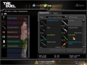 CONTA THE DUEL, NIVEL 74 COM MUITOS ITENS - Outros