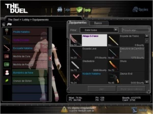 CONTA THE DUEL, NIVEL 74 COM MUITOS ITENS - Outros