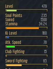 Dbo Taikai Account Retorn 450+ Lvl - Demigra 250 Soul Points - Tibia