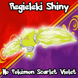 Regieleki Shiny para Pokémon Scarlet Violet - Others