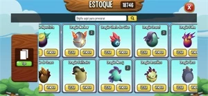 Conta dragon city level 78 1.300 gemas - Dragon City Mobile