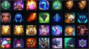 conta platina 4 - 34 champs - 11 skins - PARA VENDER RÁPIDO - League of Legends LOL