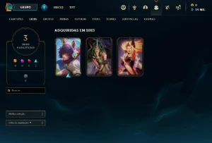 Conta Platina 1 Ótimo Win Rate/Poucas Partidas - League of Legends LOL