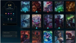 Conta ouro 2 mono pyke full eternos+cromas+icones+emotes - League of Legends LOL