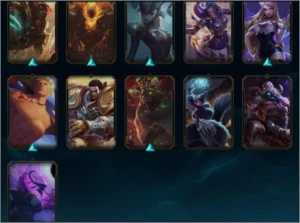 Conta ouro 2 mono pyke full eternos+cromas+icones+emotes - League of Legends LOL