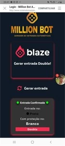 BOT DE DOUBLE BLAZE (ANÁLISE PEGASUS) - Outros