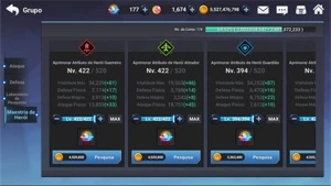 Conta Grand Chase Mobile 18 SR SELO FULL [END GAME]