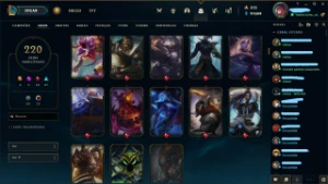 Conta League Of Legends lvl.294 com mais de 200 skins LOL