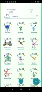 Acc Pokémon GO TOP lvl 40