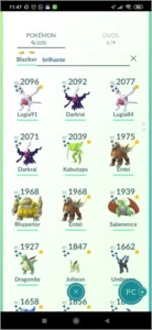 Acc Pokémon GO TOP lvl 40