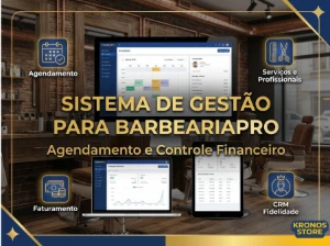 Sistema SaaS - Para Gestão - Barbearia Pro