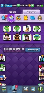 Conta Clash Royale Lv54